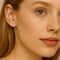 Orecchini Idee Preziose dal 1987 Donna in Oro bianco Diamante 0.14 Ct IP.OK18B/7D - IP.OK18B/7D